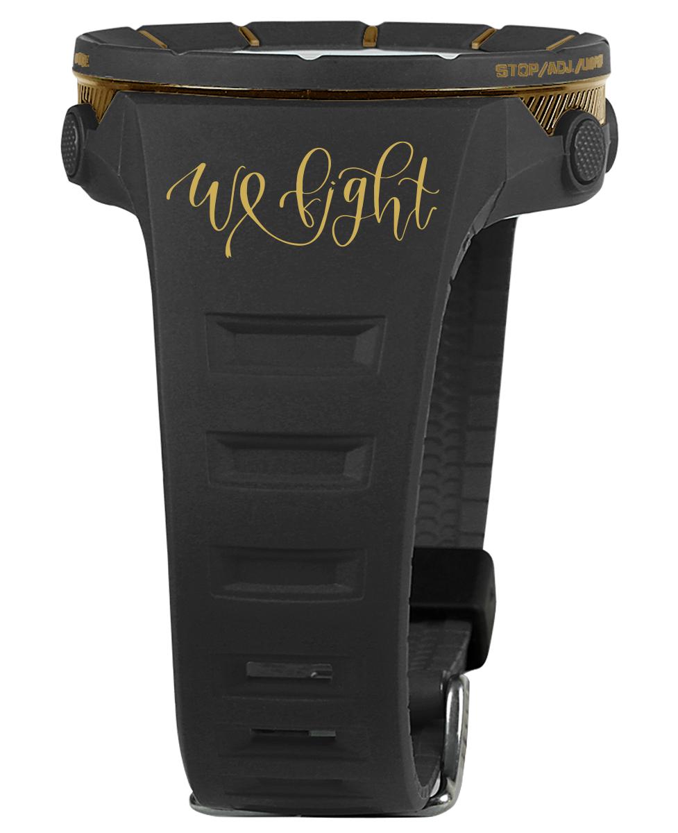 We Fight - Gold/Black Coliseum by MyHackerTech