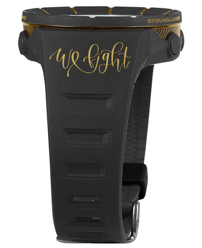 We Fight - Gold/Black Coliseum by MyHackerTech