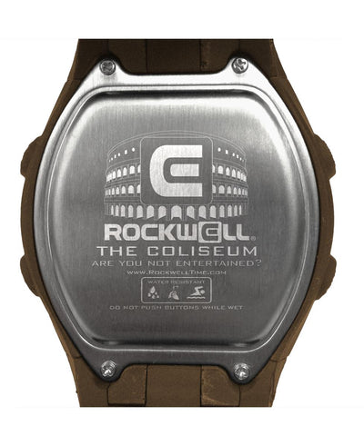 Coliseum Fit™ (Gunstock Brown/Black) Watch by MyHackerTech