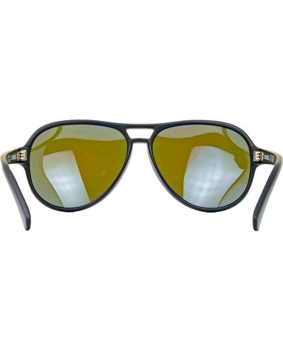 Casino (Black/Blue Mirror Polarized Lens) by MyHackerTech