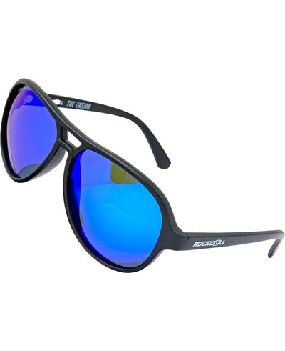 Casino (Black/Blue Mirror Polarized Lens) by MyHackerTech