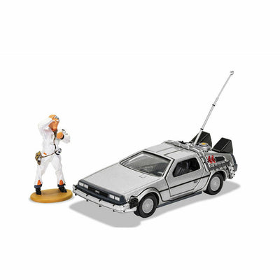 Corgi Back to the Future die-cast 1:36 scale DeLorean with Doc Brown figure by MyHackerTech