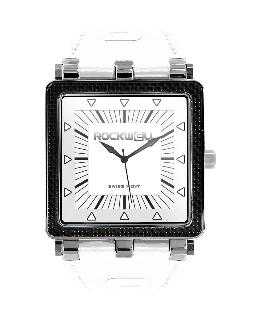 CF Leather (White) Watch by MyHackerTech