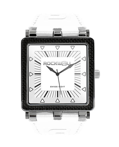 CF Leather (White) Watch by MyHackerTech