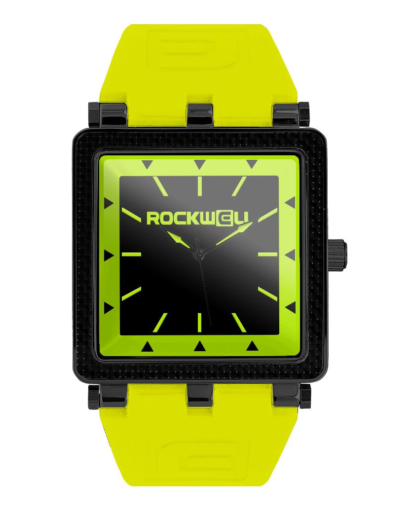 CF Lite (Black/Yellow) Watch by MyHackerTech