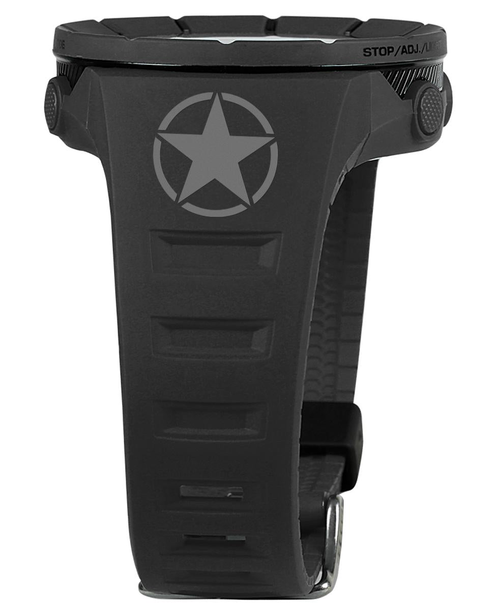 Coliseum Fit™ Army Edition (Phantom Black) Watch by MyHackerTech