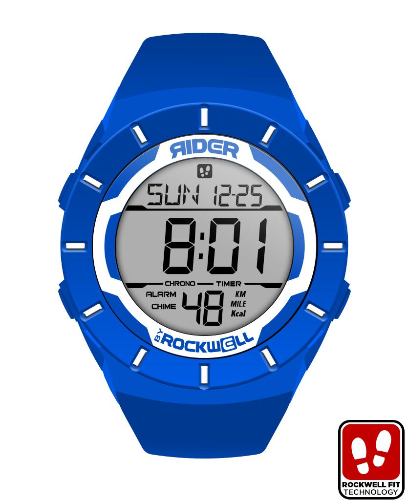 Coliseum Fit™ (Blue/White) Watch by MyHackerTech