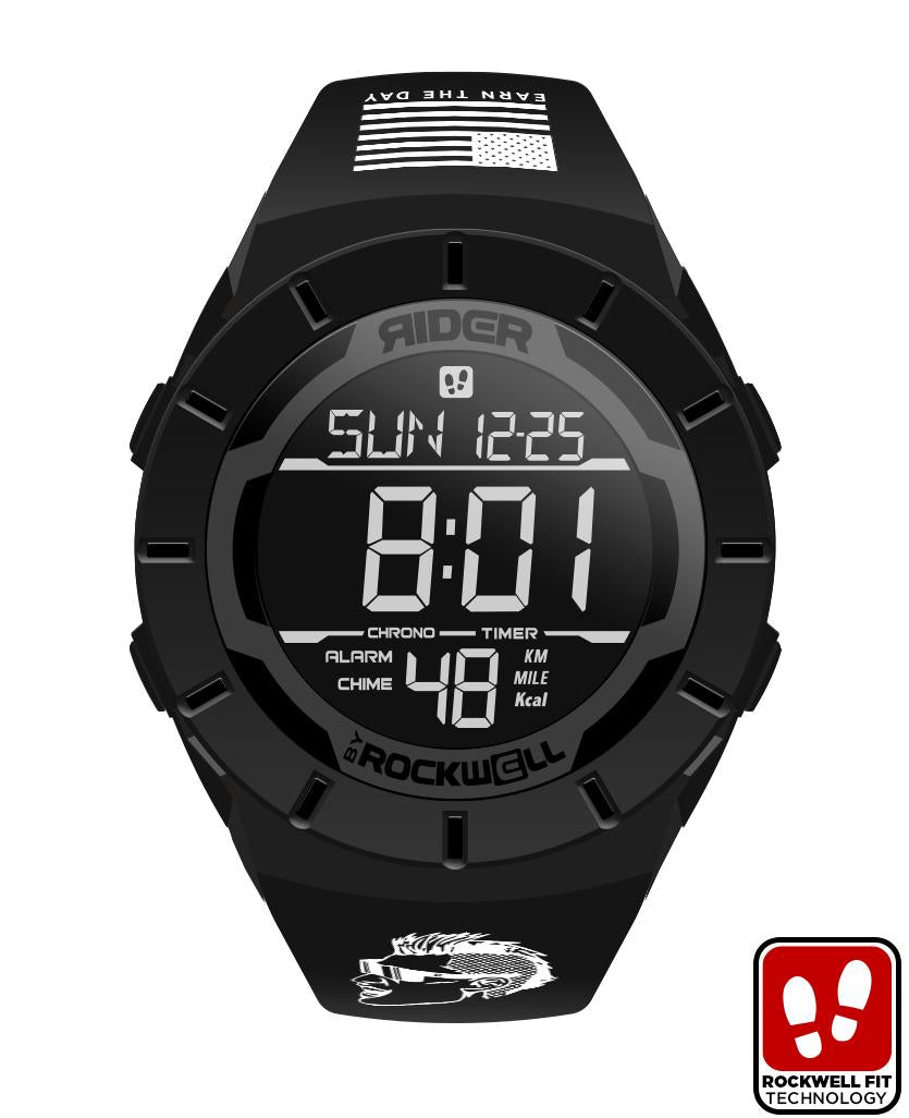 Coliseum Fit™ - Casey Patterson Edition (Phantom Black) Watch by MyHackerTech