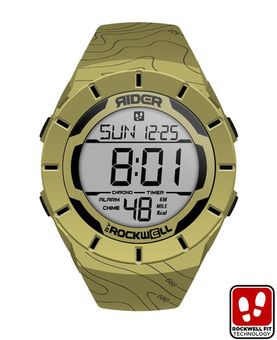 Coliseum Fit™ Elevation Edition (Tan/Black) Watch by MyHackerTech