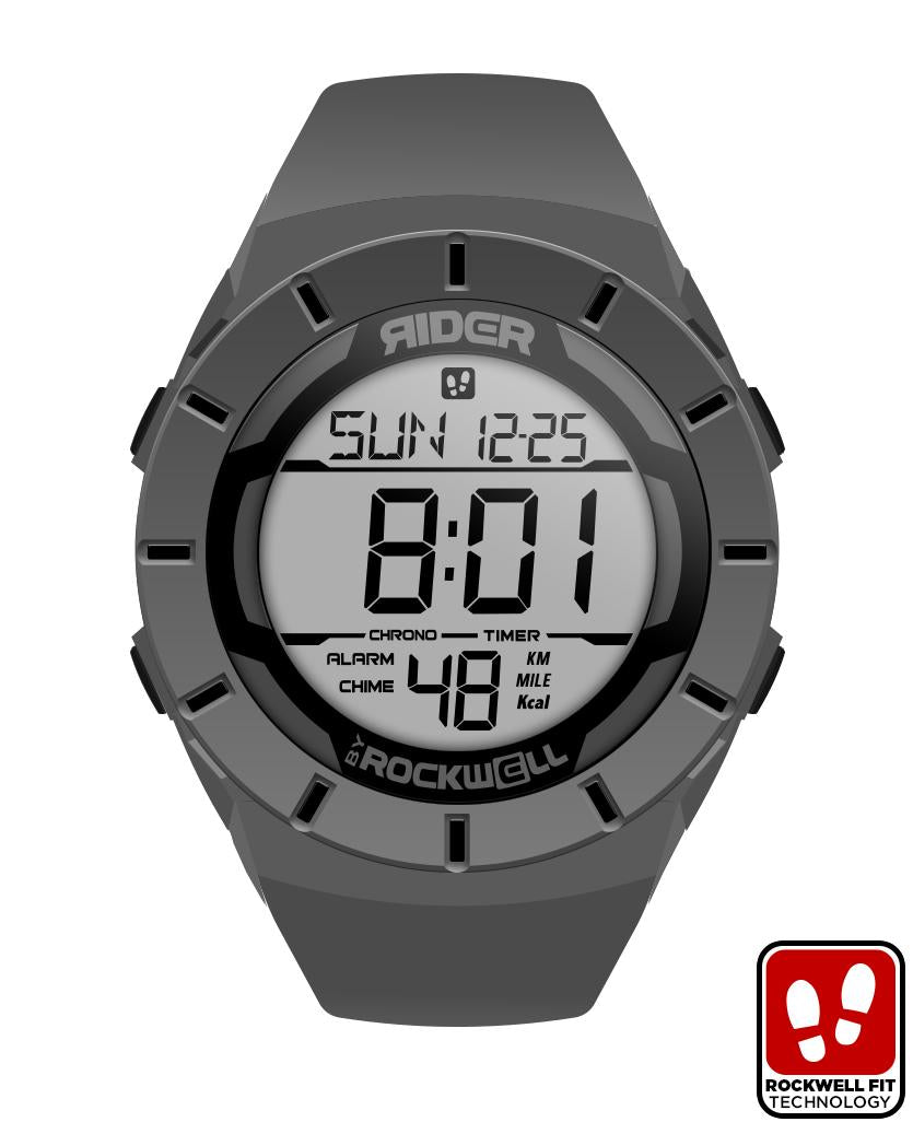 Coliseum Fit™ (Gray/Black) Watch by MyHackerTech