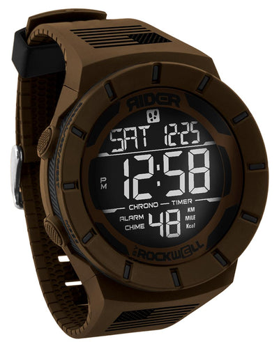 Coliseum Fit™ - Freedom Edition (Gunstock Brown/Black) Watch by MyHackerTech