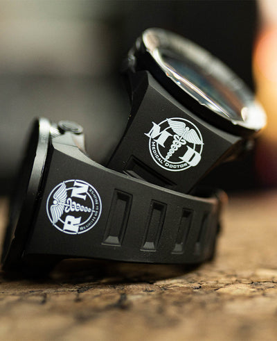 Coliseum Fit™ Medical Doctor Edition (Phantom Black) Watch by MyHackerTech