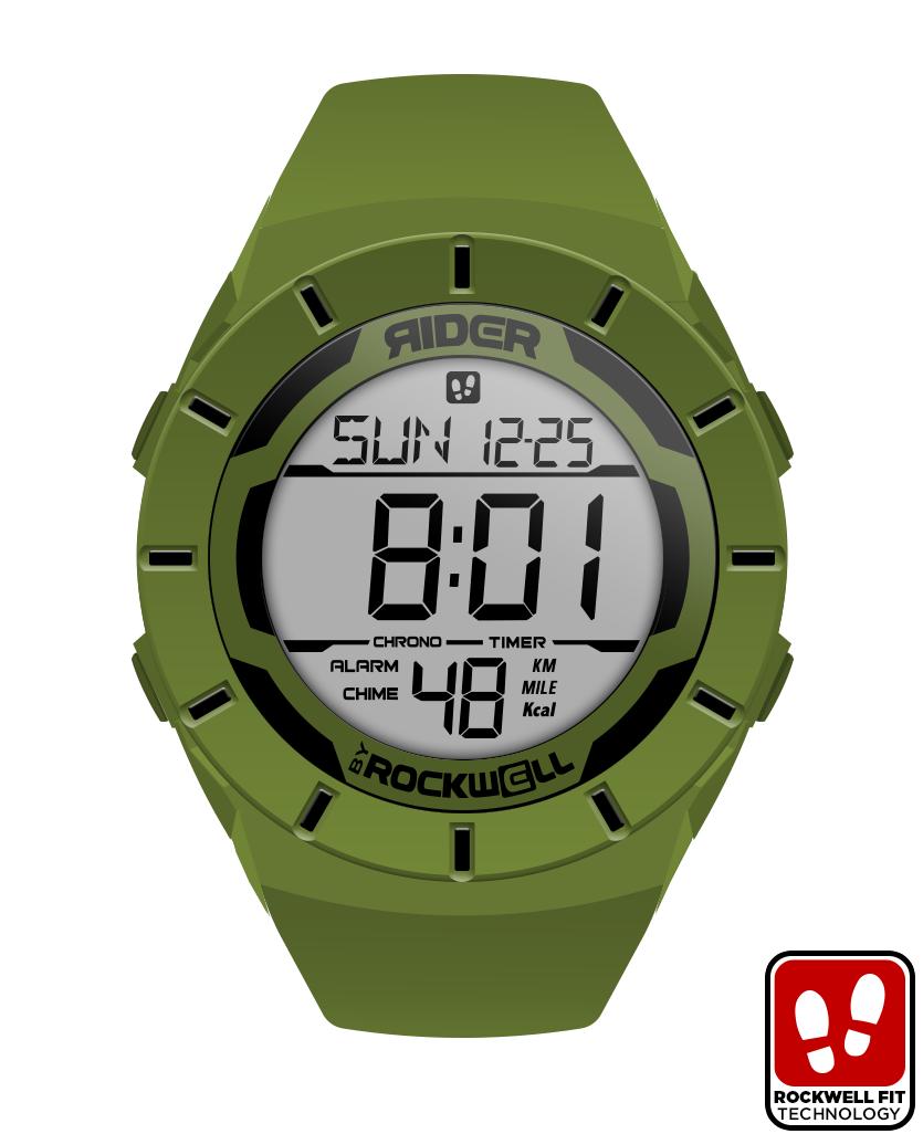 Coliseum Fit™ (OD Green/Black) Watch by MyHackerTech