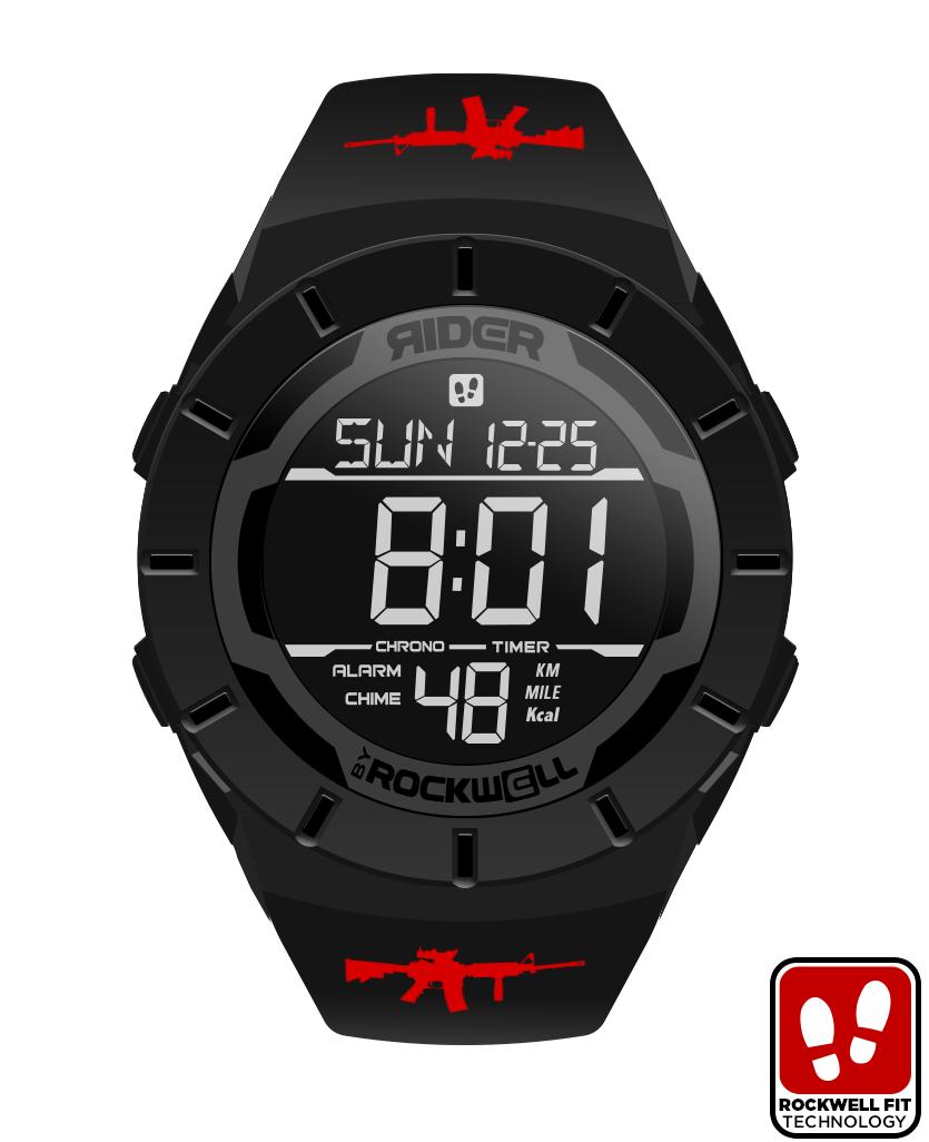 Coliseum Fit™ Recon Edition (Phantom Black) Watch by MyHackerTech