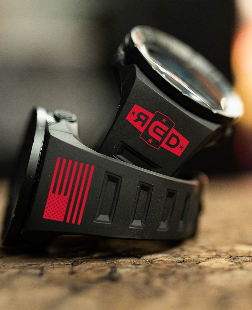 Coliseum Fit™ R.E.D. Edition (Phantom Black) Watch by MyHackerTech