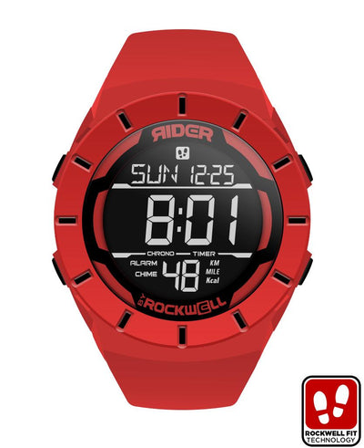 Coliseum Fit™ (Red/Black) Watch by MyHackerTech