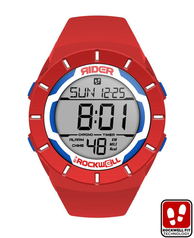 Coliseum Fit™ (Red/White/Blue) Watch by MyHackerTech