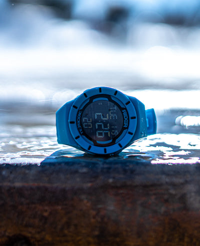 Coliseum Fit™ (Shark Blue/Black) Watch by MyHackerTech