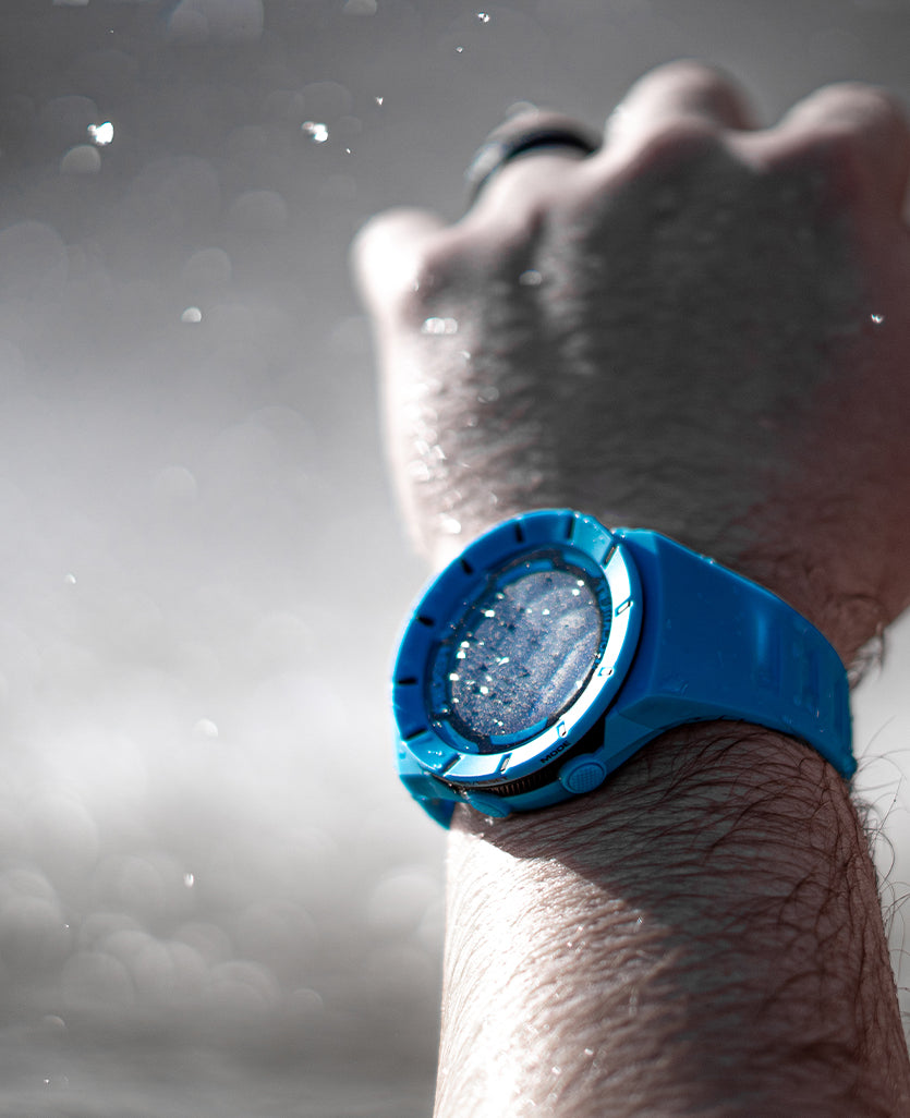 Coliseum Fit™ (Shark Blue/Black) Watch by MyHackerTech
