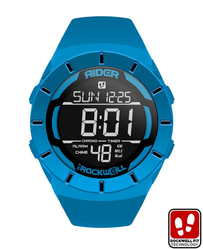 Coliseum Fit™ (Shark Blue/Black) Watch by MyHackerTech