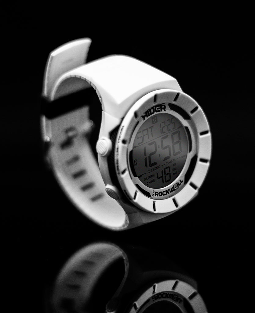 Coliseum Fit™ (White/Black) Watch by MyHackerTech