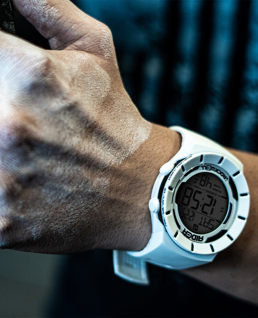 Coliseum Fit™ (White/Black) Watch by MyHackerTech