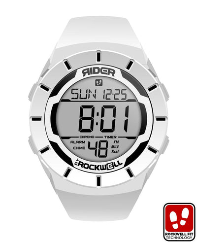 Coliseum Fit™ (White/Black) Watch by MyHackerTech