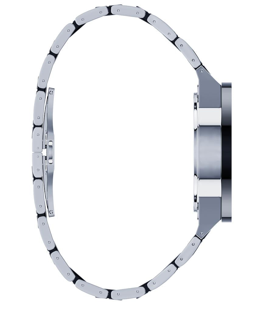 Commander Elite Automatic (Silver/Black Ceramic) Watch by MyHackerTech