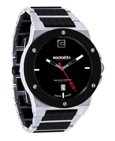 Commander Elite Tier 1 Edition (Silver/Black Ceramic) Watch by MyHackerTech