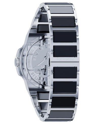 Commander Elite Tier 1 Edition (Silver/Black Ceramic) Watch by MyHackerTech