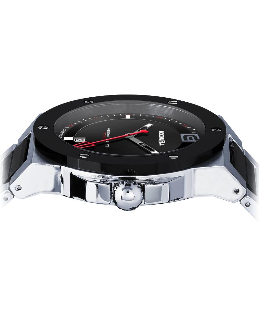 Commander Elite Tier 2 Edition (Silver/Black Ceramic) Watch by MyHackerTech