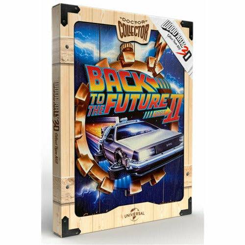 Back to the Future Part II 3D Wood Art by MyHackerTech