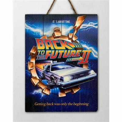 Back to the Future Part II 3D Wood Art by MyHackerTech