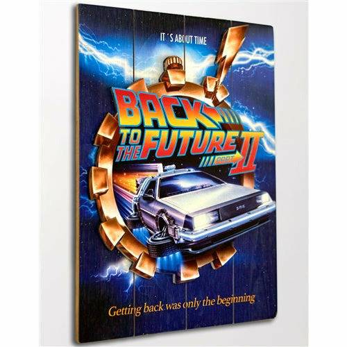 Back to the Future Part II 3D Wood Art by MyHackerTech