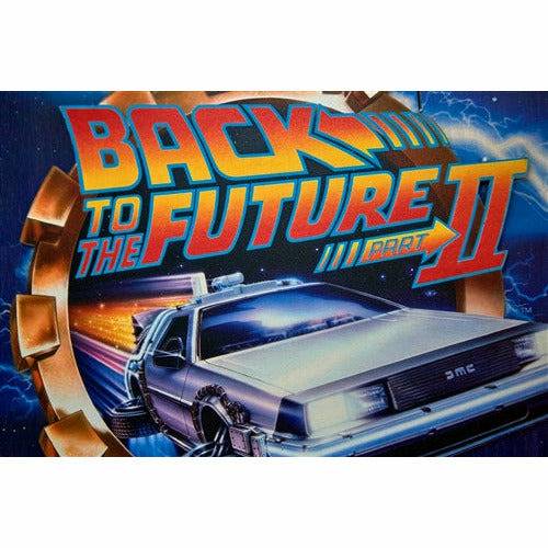 Back to the Future Part II 3D Wood Art by MyHackerTech