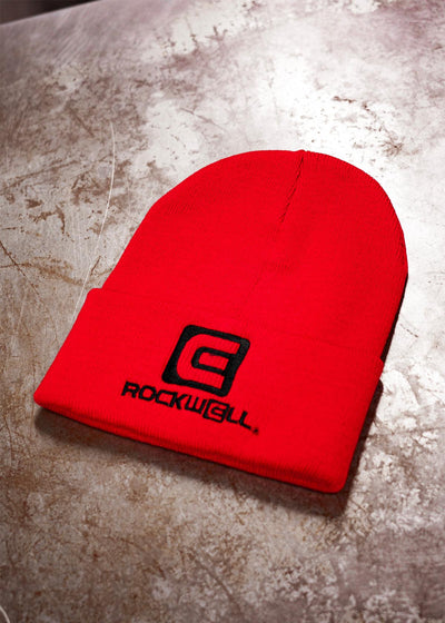 Rockwell Beanie - Red by MyHackerTech