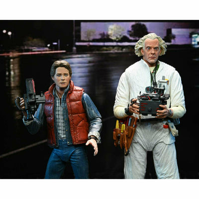 NECA Back to the Future 7" Scale Action Figure - Ultimate Doc Brown (1985 "Hazmat Suit") by MyHackerTech