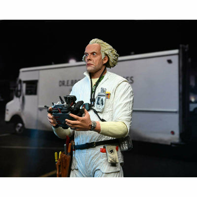 NECA Back to the Future 7" Scale Action Figure - Ultimate Doc Brown (1985 "Hazmat Suit") by MyHackerTech