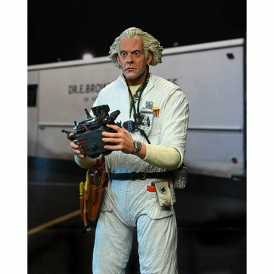NECA Back to the Future 7" Scale Action Figure - Ultimate Doc Brown (1985 "Hazmat Suit") by MyHackerTech