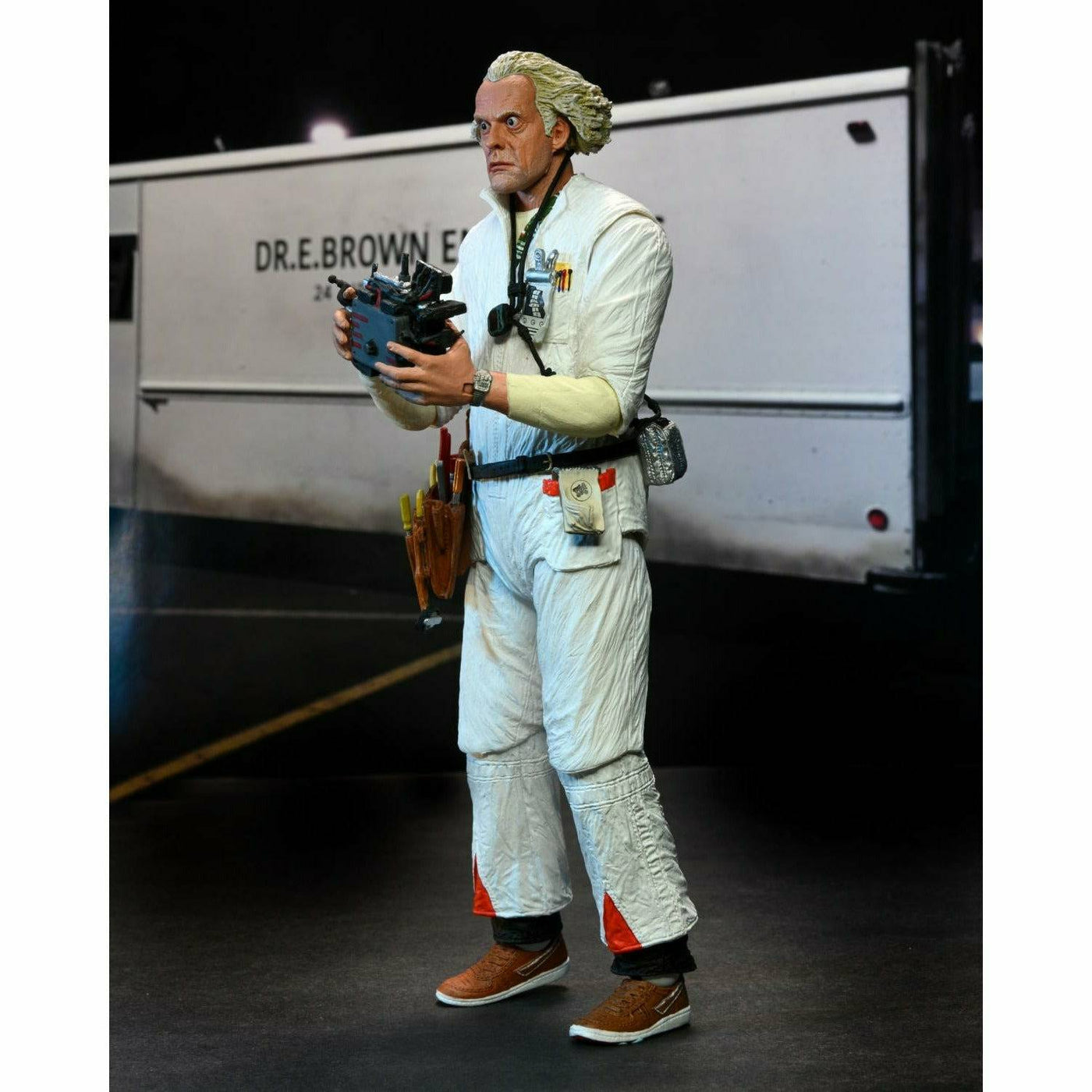 NECA Back to the Future 7" Scale Action Figure - Ultimate Doc Brown (1985 "Hazmat Suit") by MyHackerTech