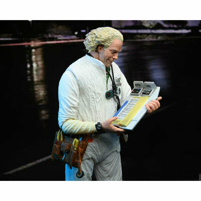 NECA Back to the Future 7" Scale Action Figure - Ultimate Doc Brown (1985 "Hazmat Suit") by MyHackerTech