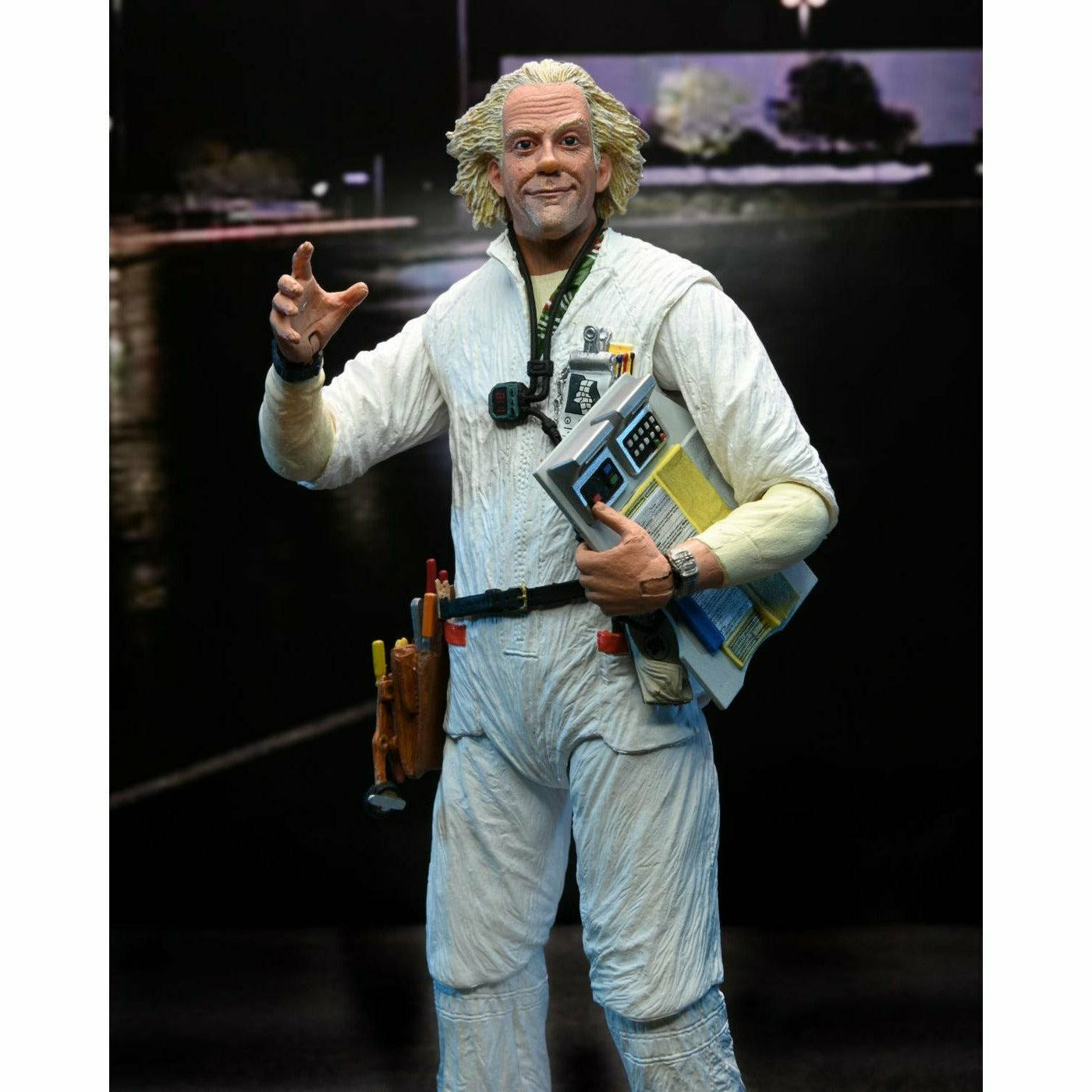 NECA Back to the Future 7" Scale Action Figure - Ultimate Doc Brown (1985 "Hazmat Suit") by MyHackerTech