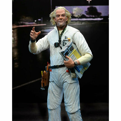 NECA Back to the Future 7" Scale Action Figure - Ultimate Doc Brown (1985 "Hazmat Suit") by MyHackerTech