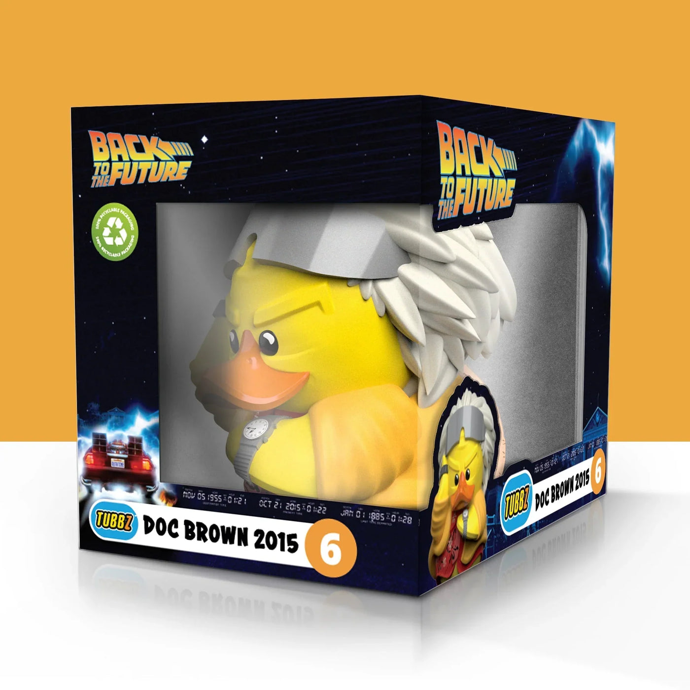 Back to the Future Part II Doc Brown 2015 TUBBZ Cosplaying Duck (Boxed Edition) by MyHackerTech