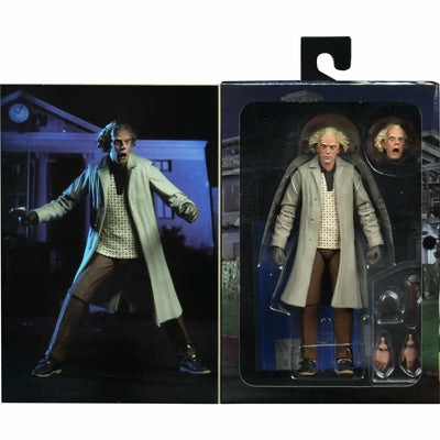 NECA Back to the Future 7" Scale Action Figure - Ultimate Doc Brown (1955) by MyHackerTech