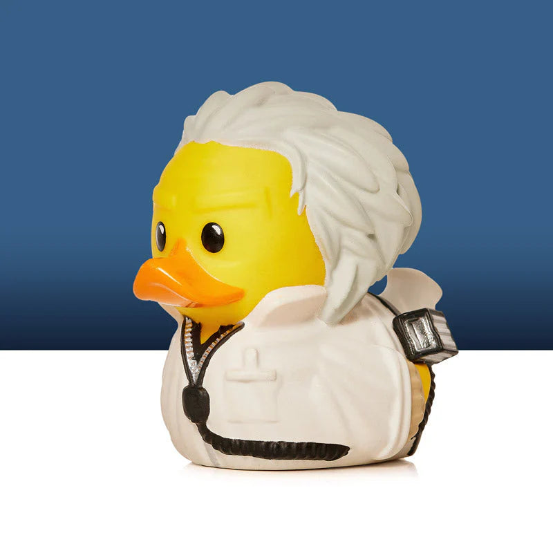 Back to the Future Doc Brown Mini TUBBZ Cosplaying Duck by MyHackerTech