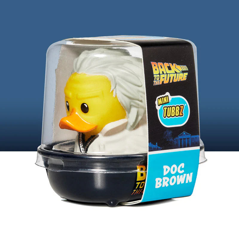 Back to the Future Doc Brown Mini TUBBZ Cosplaying Duck by MyHackerTech