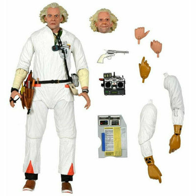 NECA Back to the Future 7" Scale Action Figure - Ultimate Doc Brown (1985 "Hazmat Suit") by MyHackerTech