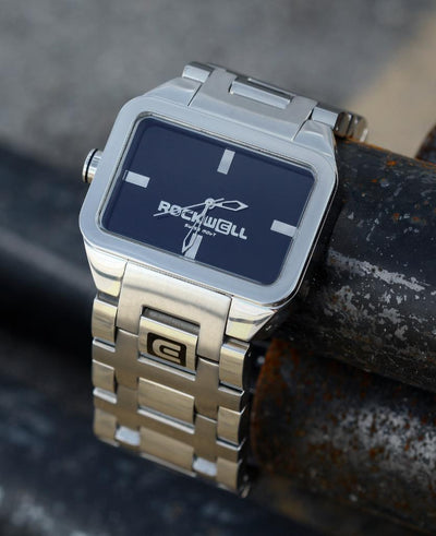 Duel Time (Silver/Black) Watch by MyHackerTech