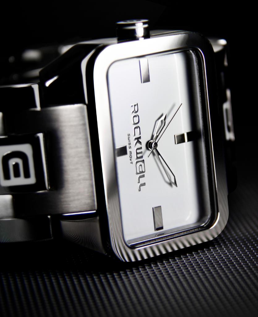 Duel Time (Silver/White) Watch by MyHackerTech